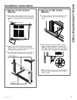 Предварительный просмотр 11 страницы GE AHC18DZ Owner'S Manual