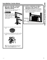 Предварительный просмотр 13 страницы GE AHD06 Owner'S Manual