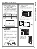 Предварительный просмотр 9 страницы GE AHD08 Owner'S Manual