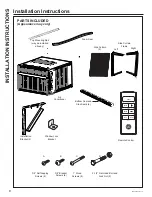 Preview for 8 page of GE AHE12 Series Owner'S Manual & Installation Instructions