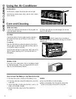 Предварительный просмотр 6 страницы GE AHE18 Series Owner'S Manual And Installation Instructions