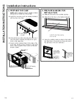 Предварительный просмотр 10 страницы GE AHE18 Series Owner'S Manual And Installation Instructions