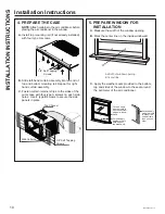 Preview for 10 page of GE AHE24 Series Owner'S Manual & Installation Instructions