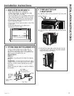 Предварительный просмотр 9 страницы GE AHED05AC Owner'S Manual