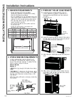 Preview for 10 page of GE AHEK08AC Owner'S Manual & Installation Instructions