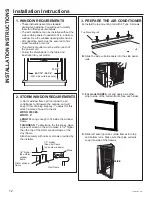 Preview for 12 page of GE AHEL06BB Owner'S Manual