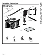 Preview for 9 page of GE AHEU08BC Owner'S Manual & Installation Instructions