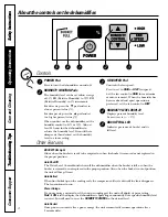 Preview for 4 page of GE AHG30LD Owner'S Manual