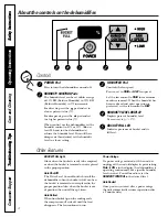 Preview for 4 page of GE AHG30LJ Owner'S Manual