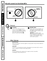 Preview for 4 page of GE AHG50 Owner'S Manual