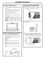 Preview for 9 page of GE AHH06 Owner'S Manual And Installation Instructions