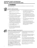 Preview for 2 page of GE AHH08 Owner'S Manual And Installation Instructions