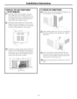 Предварительный просмотр 10 страницы GE AHH08 Owner'S Manual And Installation Instructions