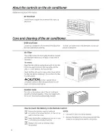 Preview for 6 page of GE AHH24DQH1 Owner'S Manual And Installation Instructions