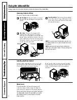 Предварительный просмотр 6 страницы GE AHH40LH* Owner'S Manual