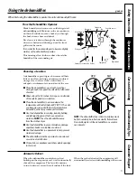 Предварительный просмотр 5 страницы GE AHH40LJ Series Owner'S Manual