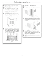 Предварительный просмотр 10 страницы GE AHL10ASQ1 Owner'S Manual And Installation Instructions