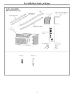 Preview for 8 page of GE AHL12ASW1 Owner'S Manual And Installation Instructions