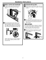 Предварительный просмотр 11 страницы GE AHL24 Owner'S Manual And Installation Instructions