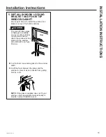 Предварительный просмотр 11 страницы GE AHLC05CA Owner'S Manual