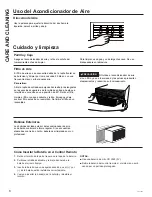 Preview for 22 page of GE AHM05 Owner'S Manual