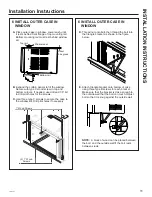 Preview for 11 page of GE AHM15 Owner'S Manual