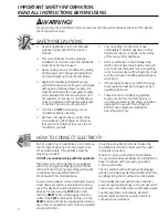 Preview for 2 page of GE AHM18 Series Owner'S Manual And Installation Instructions