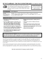 Preview for 15 page of GE AHM18 Series Owner'S Manual And Installation Instructions