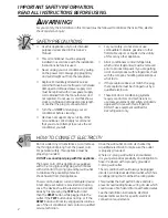 Preview for 2 page of GE AHM18DP Owner'S Manual And Installation Instructions
