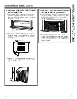 Предварительный просмотр 9 страницы GE AHR05 Owner'S Manual