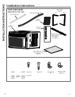 Предварительный просмотр 8 страницы GE AHS06 Owner'S Manual