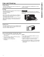 Предварительный просмотр 7 страницы GE AHS24 Owner'S Manual & Installation Instructions