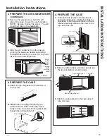 Предварительный просмотр 11 страницы GE AHS24 Owner'S Manual & Installation Instructions