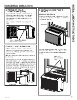 Предварительный просмотр 13 страницы GE AHTT08 Owner'S Manual & Installation Instructions