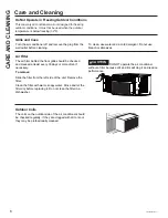 Предварительный просмотр 6 страницы GE AHU05 Owner'S Manual