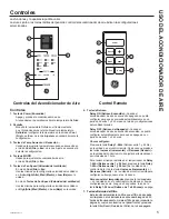 Preview for 23 page of GE AHW05 Owner'S Manual