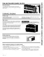 Preview for 25 page of GE AHWG10BA Owner'S Manual & Installation Instructions