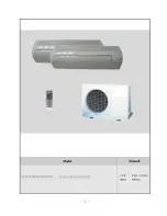 Предварительный просмотр 3 страницы GE AIR 224 Service Manual & Installation Manual