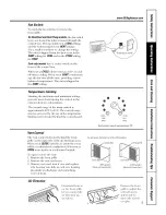 Preview for 9 page of GE AJCH 08 ACB Owner'S Manual And Installation Instructions