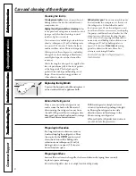 Preview for 6 page of GE AJCH 12 Owner'S Manual And Installation Instructions