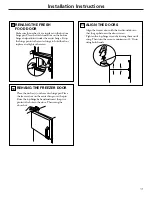 Preview for 13 page of GE AJCH 12 Owner'S Manual And Installation Instructions