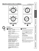 Preview for 5 page of GE AJCH08ACA Owner'S Manual And Installation Instructions