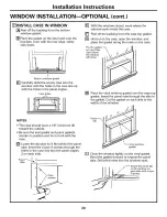 Preview for 20 page of GE AJCH08ACB Owner'S Manual And Installation Instructions