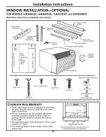 Preview for 16 page of GE AJCH08ACC Owner'S Manual And Installation Instructions