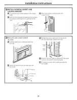 Предварительный просмотр 21 страницы GE AJCM 08,10 Owner'S Manual & Installation Instructions