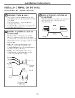 Preview for 15 page of GE AJCM08ACD Owner'S Manual & Installation Instructions