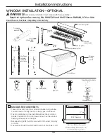 Preview for 16 page of GE AJCM08ACD Owner'S Manual & Installation Instructions