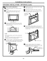 Preview for 20 page of GE AJCM08ACD Owner'S Manual & Installation Instructions