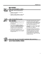 Preview for 3 page of GE AJCM08ACE Owner'S Manual And Installation Instructions