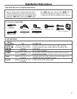 Предварительный просмотр 13 страницы GE AJCM08ACE Owner'S Manual And Installation Instructions